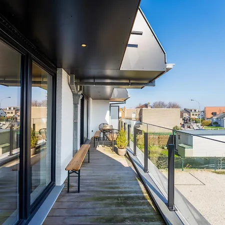 Apartment Flat White - Luxe App Aan Zee Met Terras & Parking *